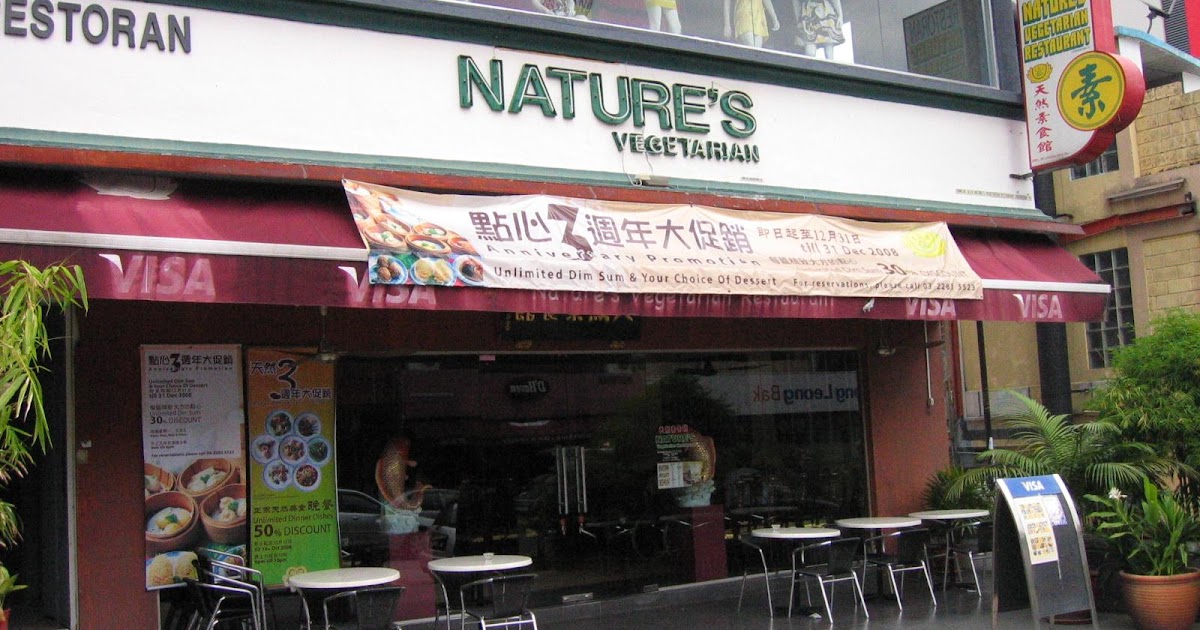 The Best Vegetarian Food In Malaysia Nature's Vegetarian Restaurant