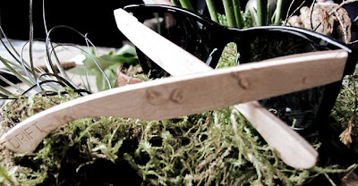 Drift glasses: Feel good and look good in wood