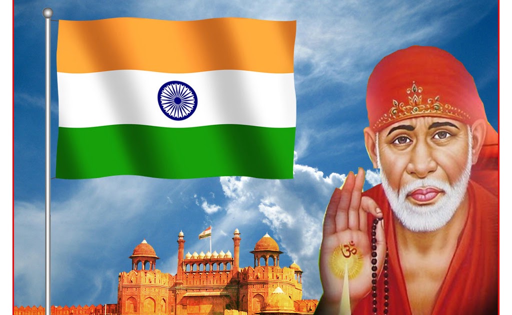 Sai Wallpaper: Sai Baba Independence Day Wallpapers
