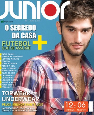 Capa Revista junior edição 2