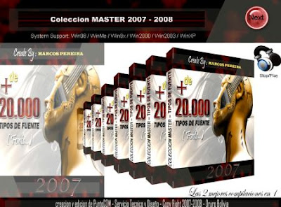 جموعة خطوط انتاج سنة 2008 Colection+Fonts+Master+2008