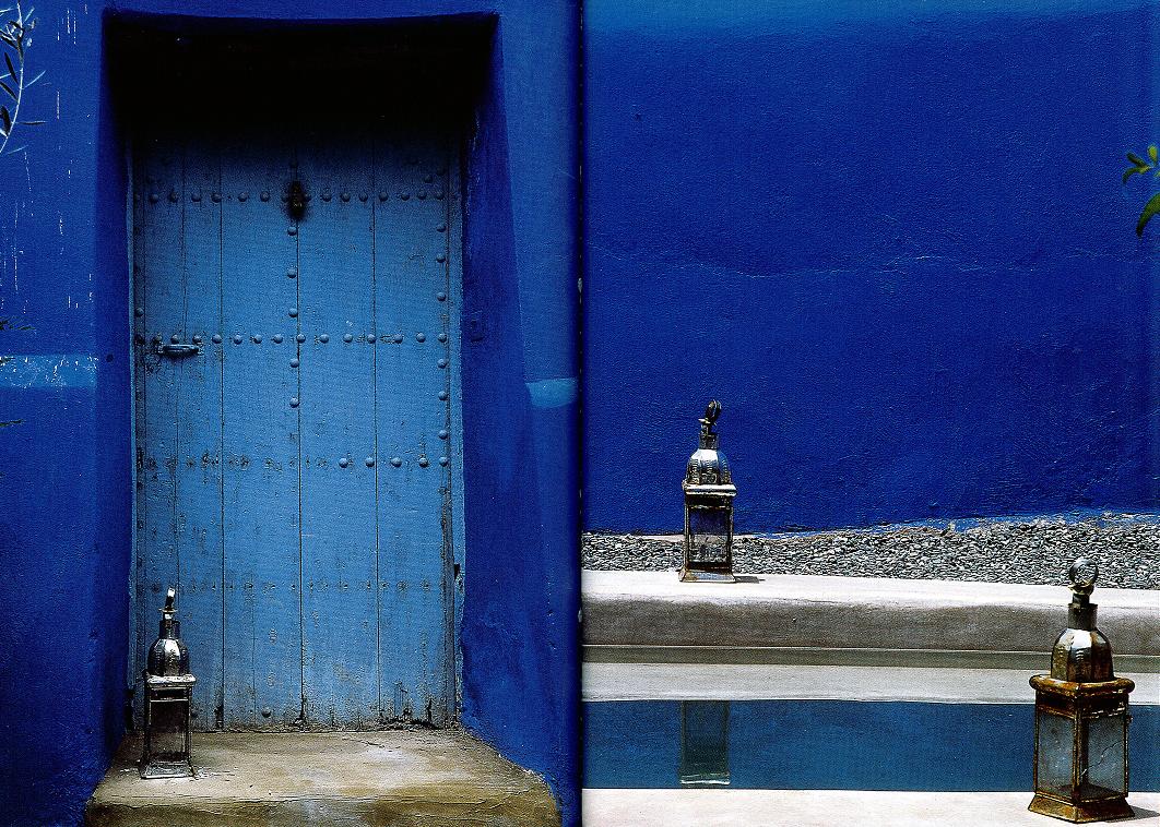 blue moroccan