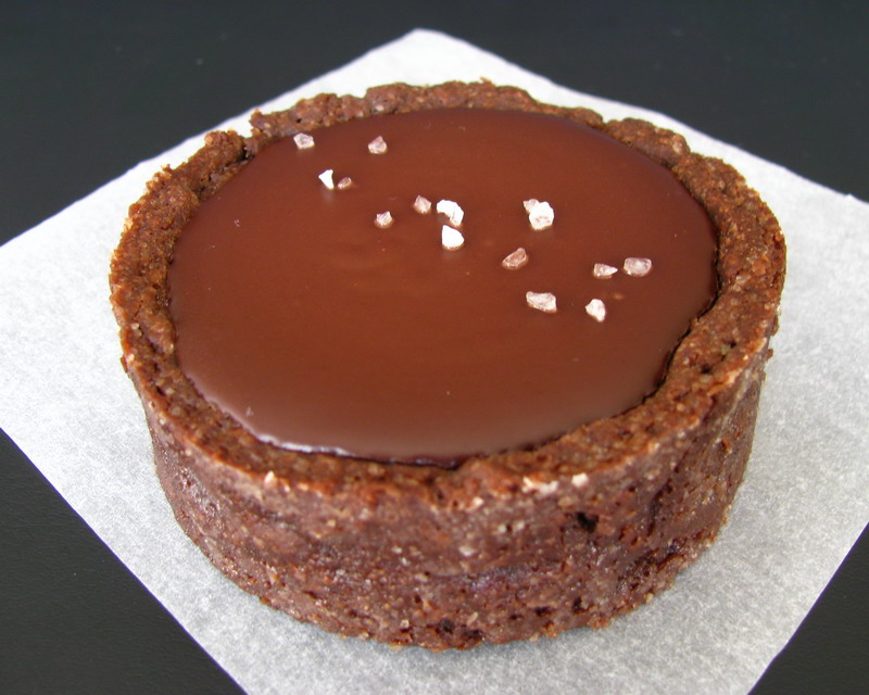 mushitza Chocolate Salted Caramel Tart