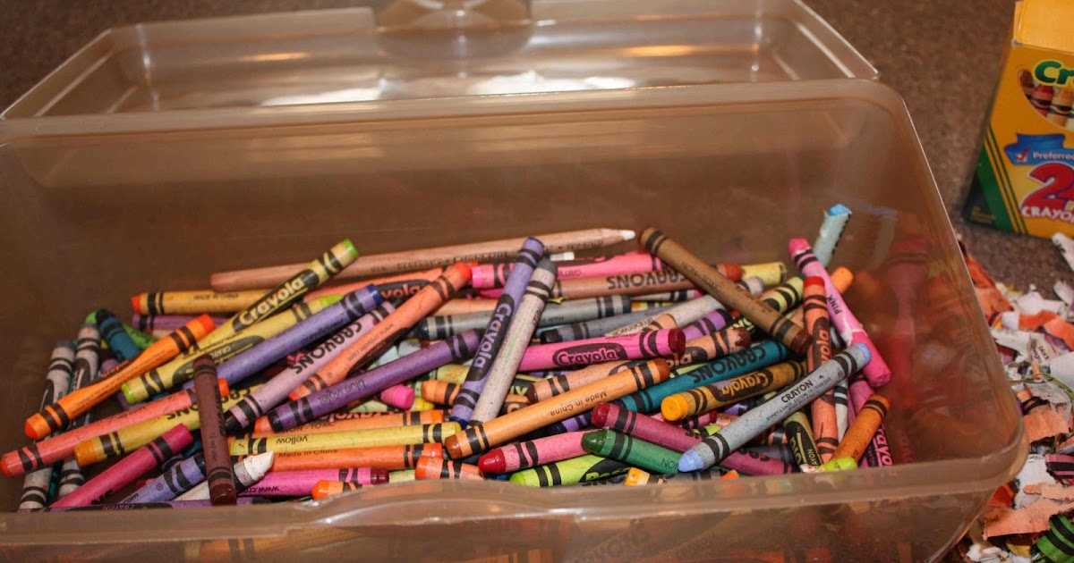Simply This and that: Recycled Crayons