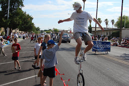 Unicycle rider