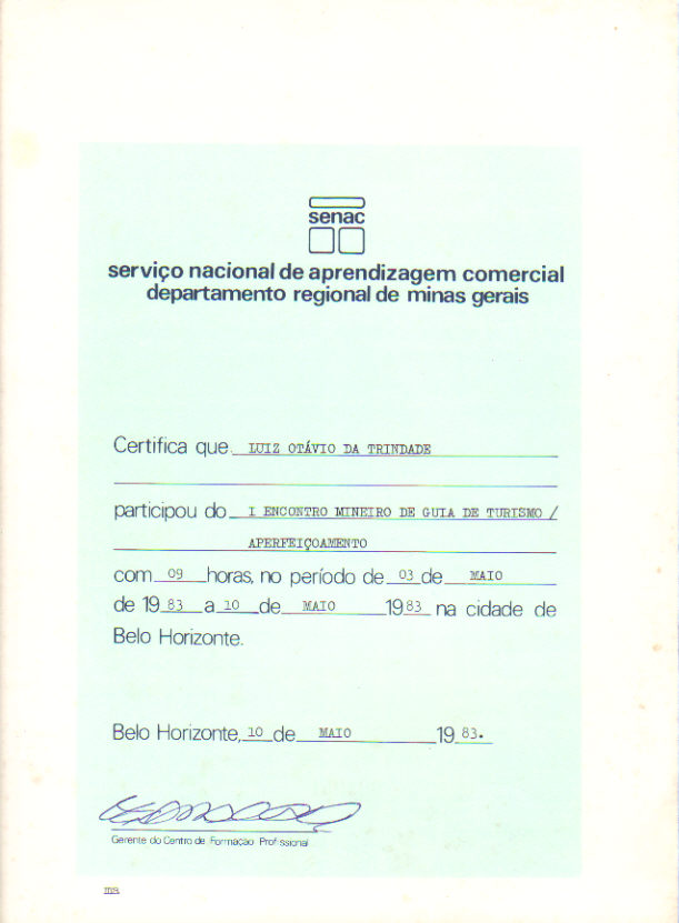 Curso de guia de turismo rs