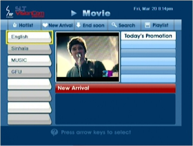PEOTV Livisari Premaya on CHARANA TV - Sri Lanka Telecom PEOTV