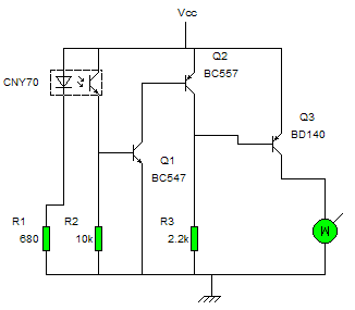 Cny17 3 схема включения Obliczanie rezystorów przy transoptorze CNY17-3.