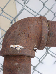 Time grows old like a rusty pipe
