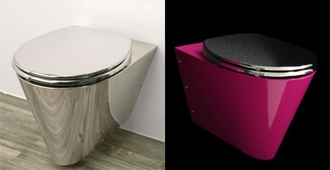 Unique Toilet Design-MiniLoo pink toilet by Neo-Metro
