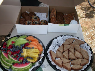 Snacks provided by The Buttery