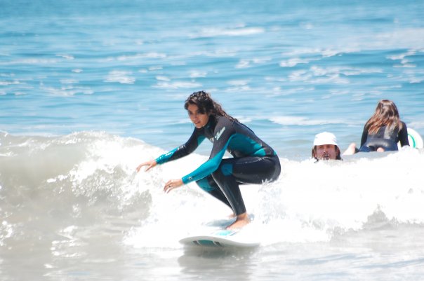 Clases de Surf con Uma Jaqi
