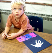 Noah with his Ghost Print