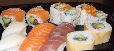 Sushiauswahl im Sakura