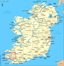 Carte de l"Irlande
