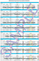 Sample of 1st Round tabel