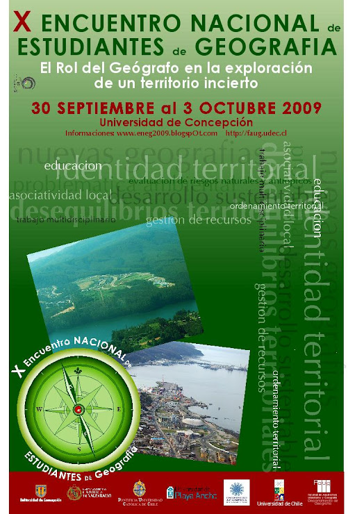 Afiche oficial ENEG 2009