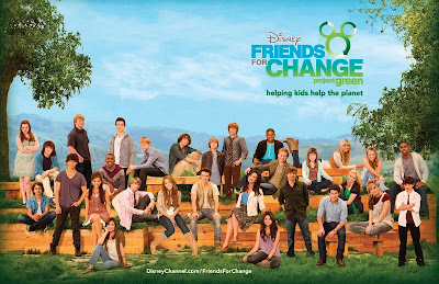 Disney's Friends For Change Posters Disney+Channel+Stars
