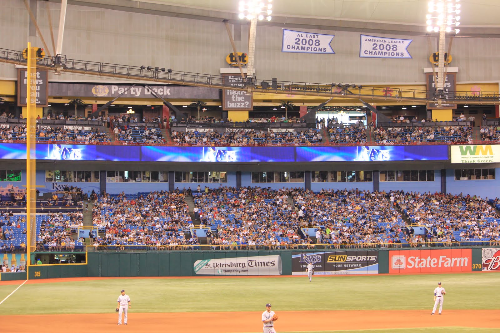 Joltin' Joe An MLB Stadium Fan Guide Tropicana Field