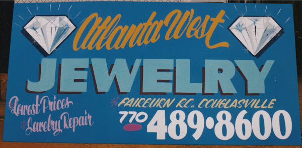 Jewelry Sign