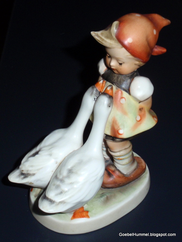 Goebel Hummel "Goose Girl" Goebel Hummel Figurine 47/0 TMK 3