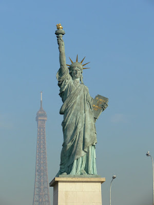 paris liberty statue france york french
