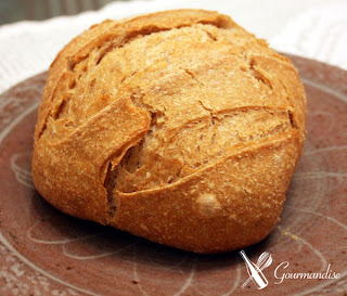 Gourmandise pão com fermento natural