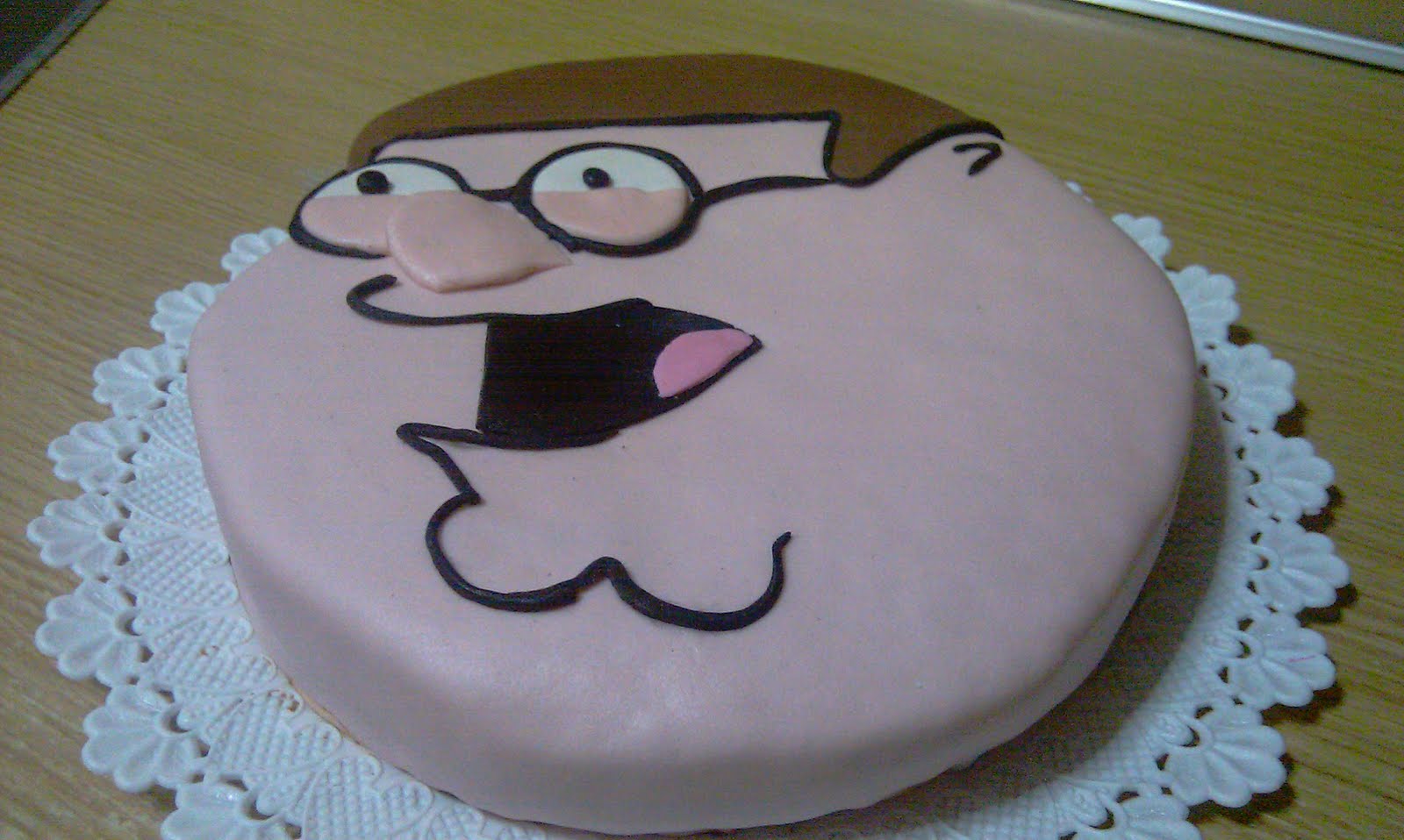 Mily & Cakes Tarta de Peter Griffin