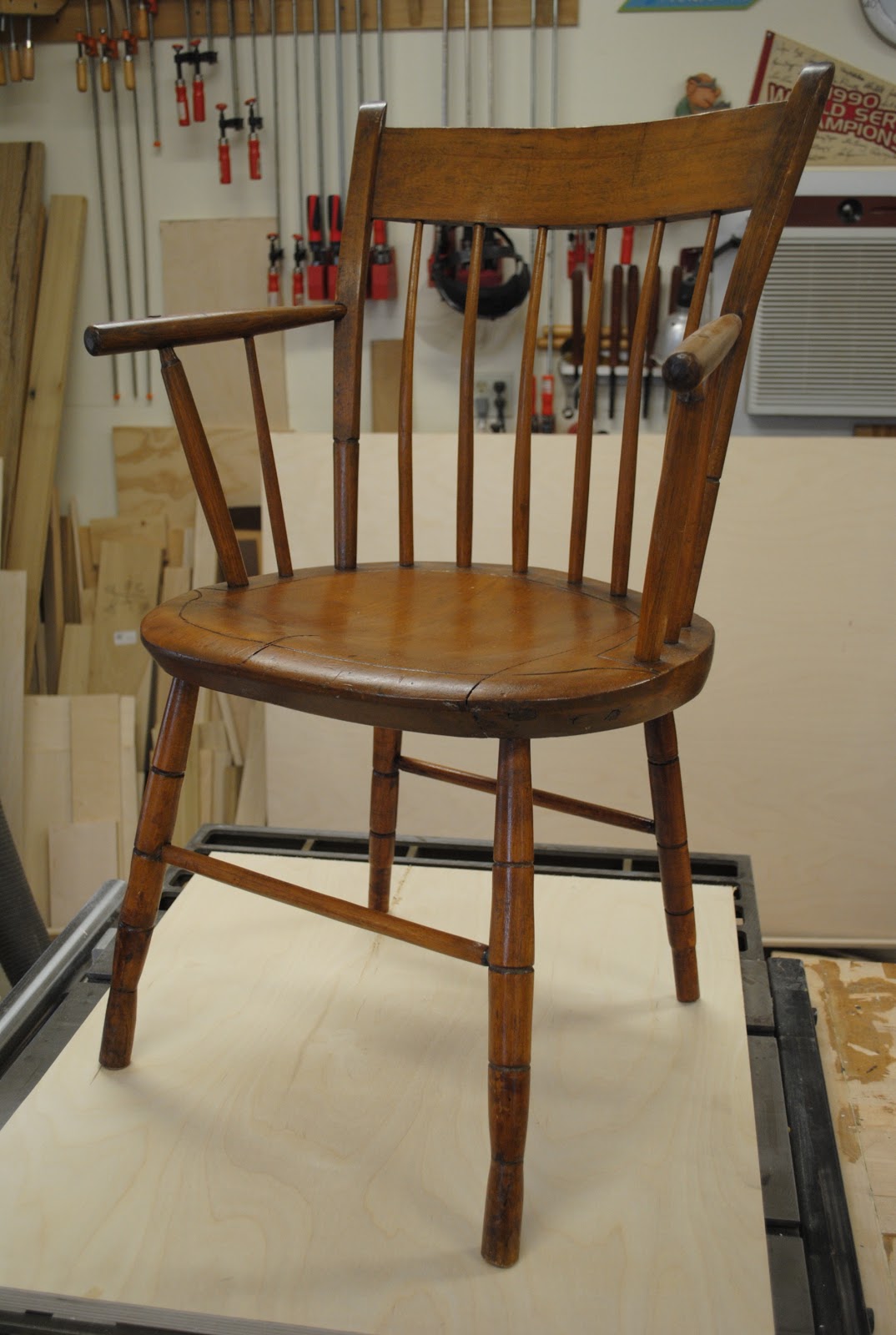 First Light Woodworking Unplugged Windsor Chair Repair
