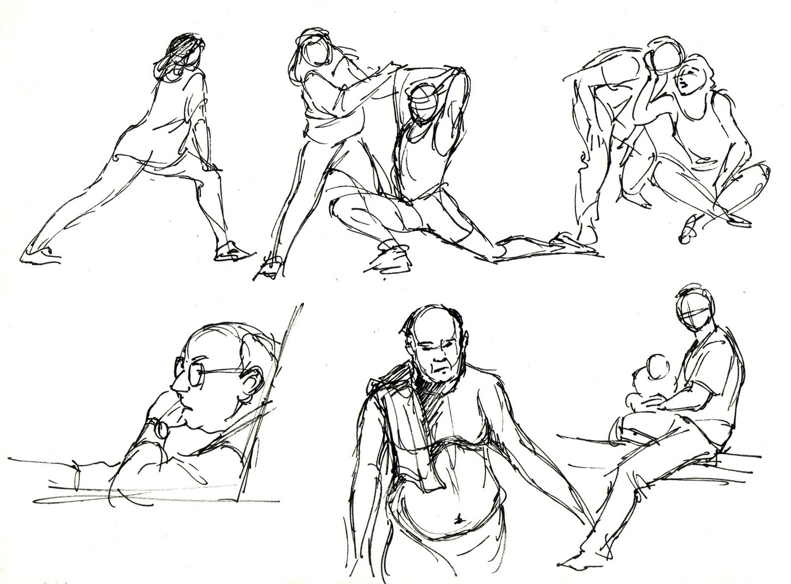 Simple Sketching People Life Drawing Basics Ebook with simple drawing