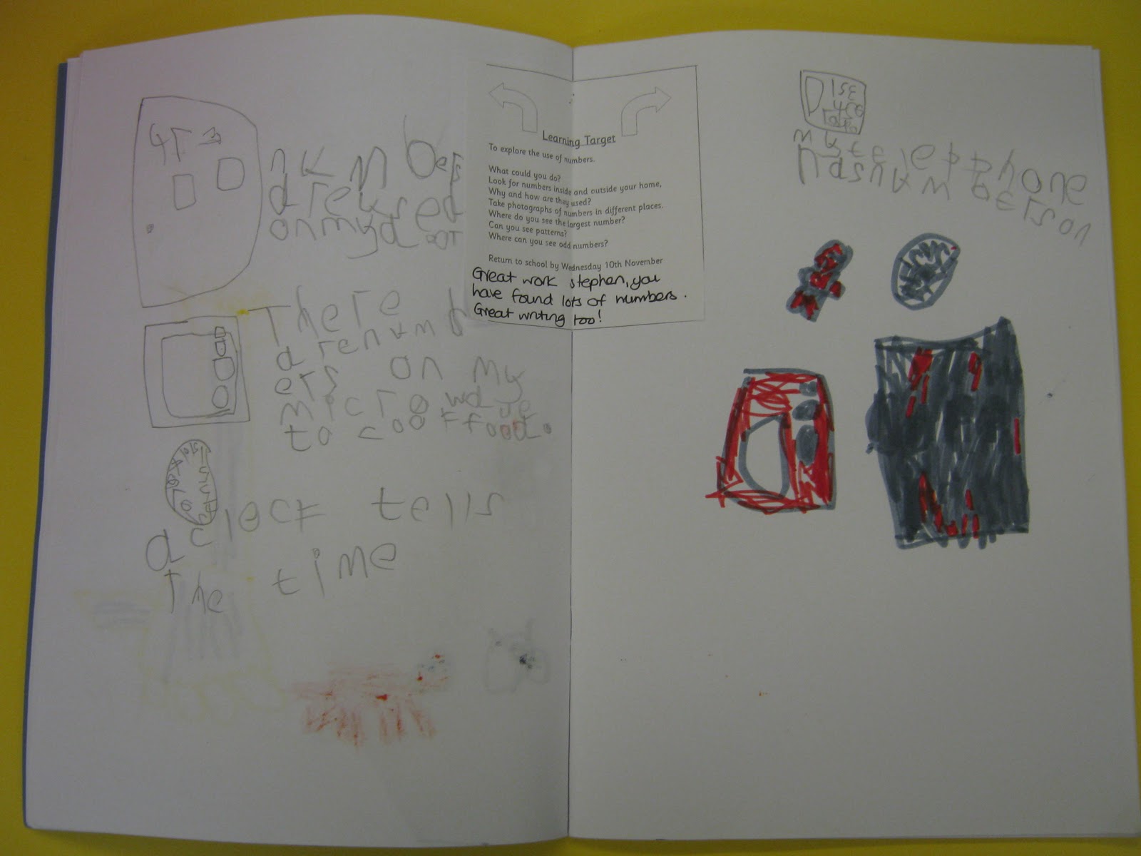 Learning log examples for students picture