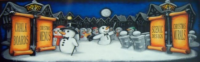 Christmas Pub Chalkboards