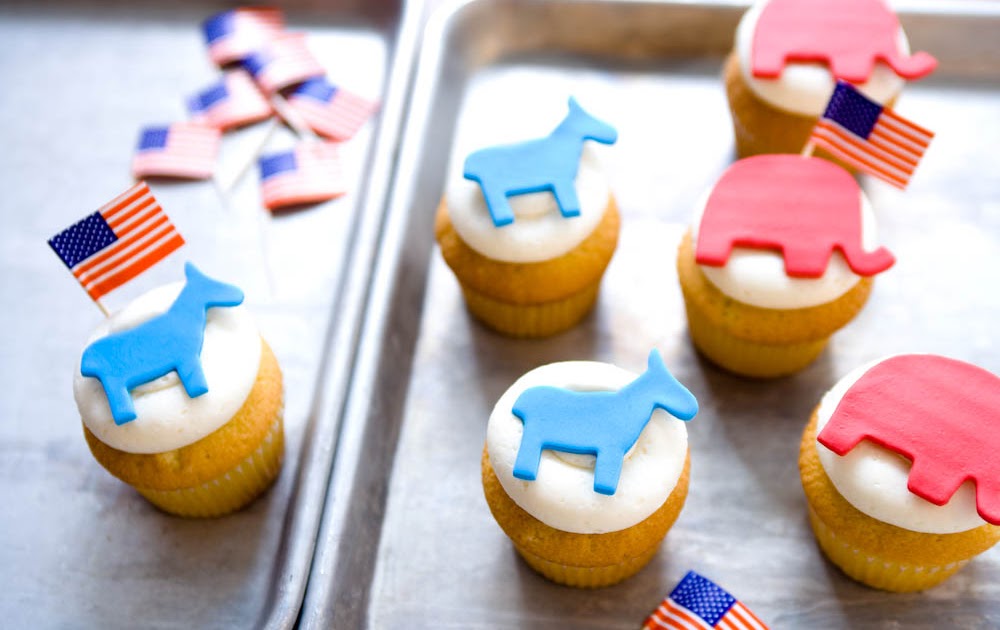 Delleicious DC Election Cupcakes Delleicious DC Election Cupcakes
