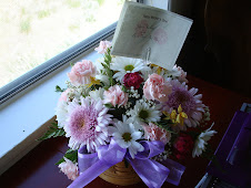 The flowers Becca sent me