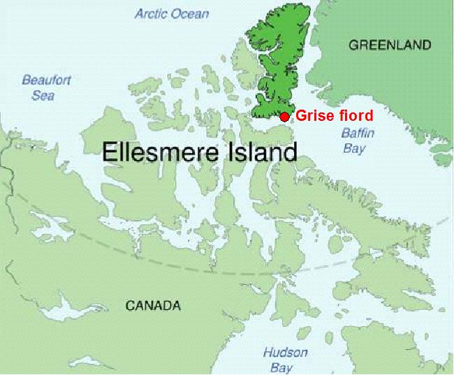 Ultima Thule Grise Fiord the place where ice never melts