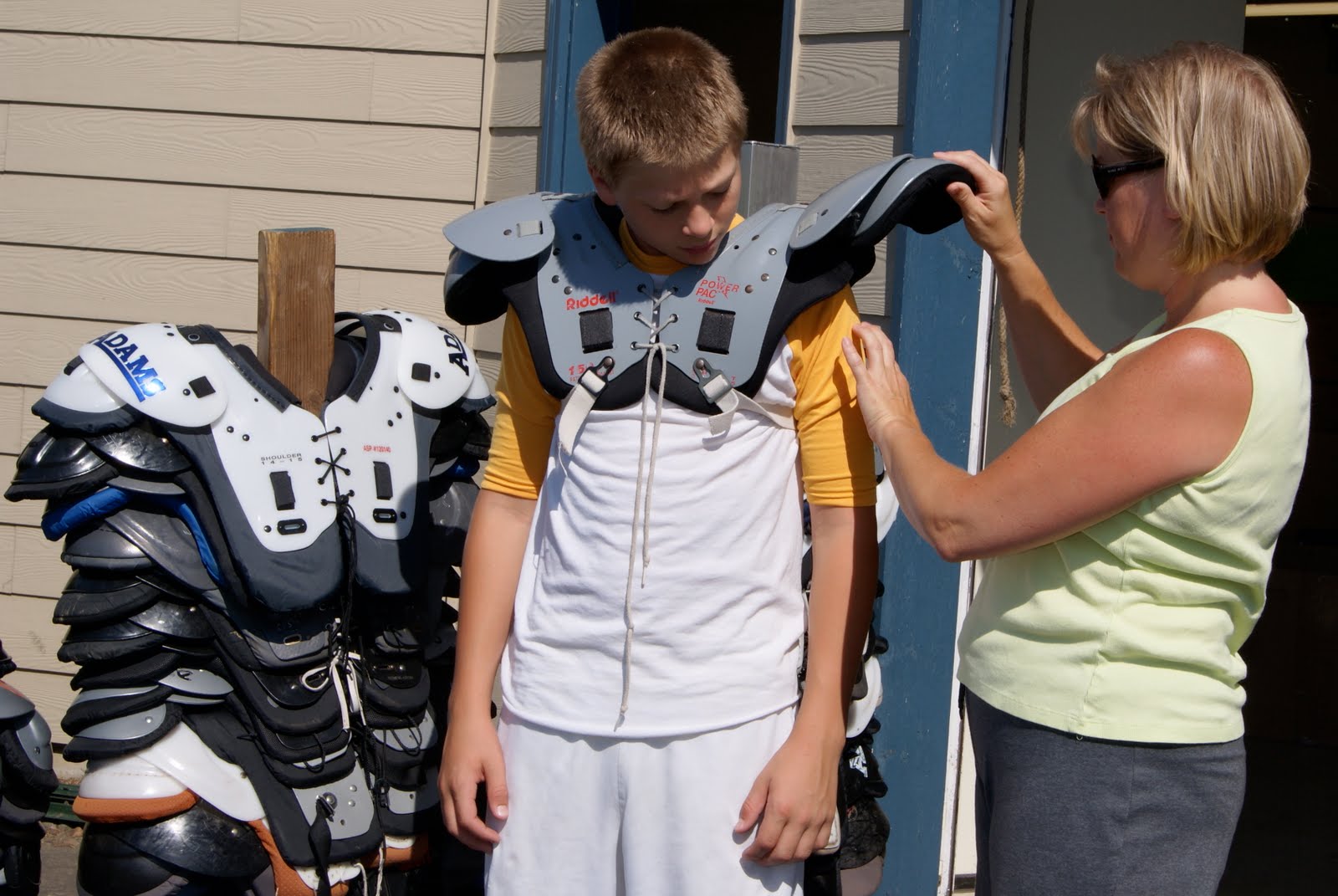 Chehalem Park and Recreation District Youth Football Gear Handout