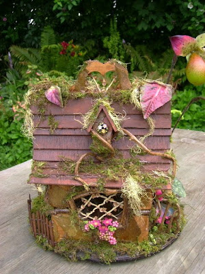 The Fantasy Forest: The Orchid Fairy House ~ Julie McLaughlin