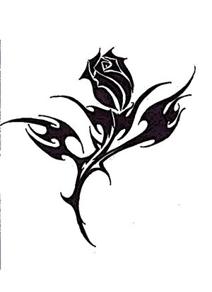 free rose tattoo designs temporary tattoo kits