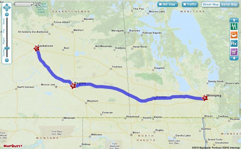 Plant Zone Operation Relocation Day 4 Winnipeg to Regina to Saskatoon