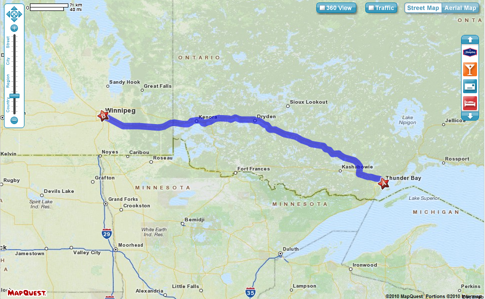 Plant Zone Operation Relocation Day 3 Thunder Bay to Winnipeg