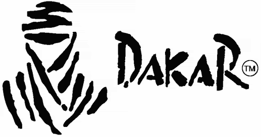 2x Dakar Rally Logo Vinyl Decal Sticker Different Colors Size For  Cars/Bikes/Windows, Rali Dakar