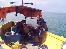 Preparação mergulho de inspeção durante o processo de enterramento do cabo óptico submarino!
