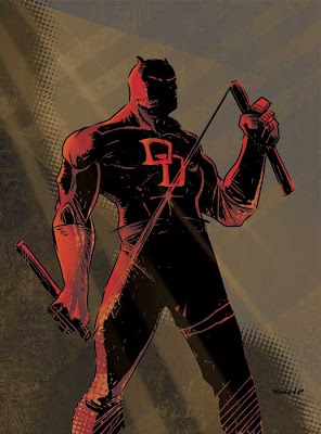 I did this DareDevil sketch