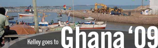 Kelley in Ghana '09