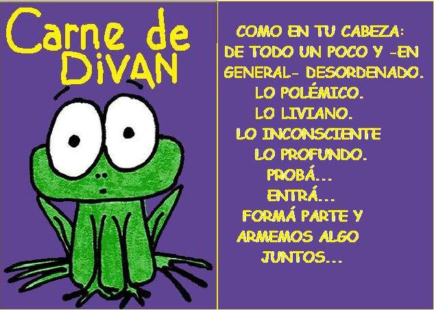 Carne de Diván.