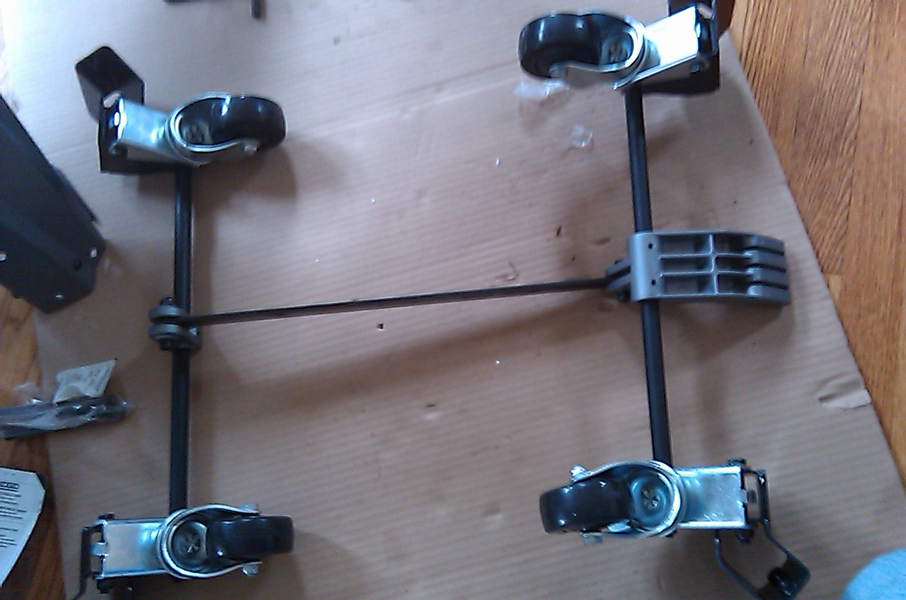 Furnitude Ridgid R4512 Table Saw Stand and Caster Assembly (time