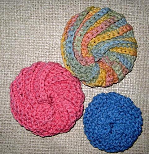 Annie Bebops Coloring Book: Spiral scrubbies & dish cloths