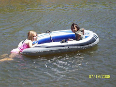 my legs were realy cold and im pushing my cousin down the river cause he said the water was to cold