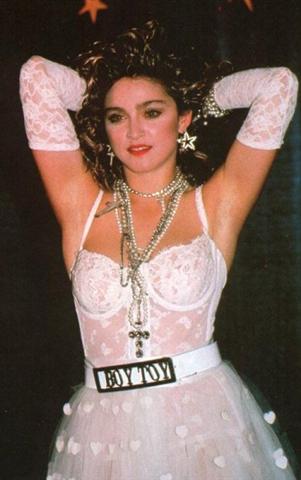 madonna 80s outfits
