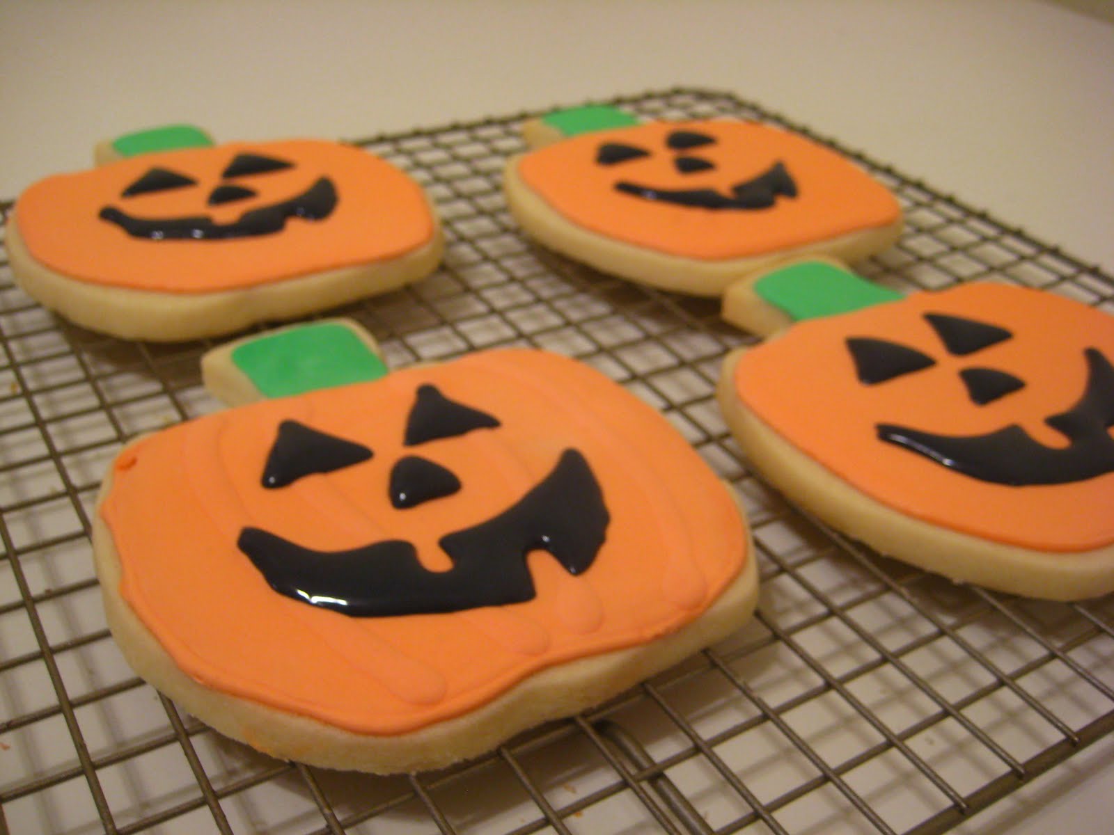 Designer Bakery Jack O' Lantern Sugar Cookies